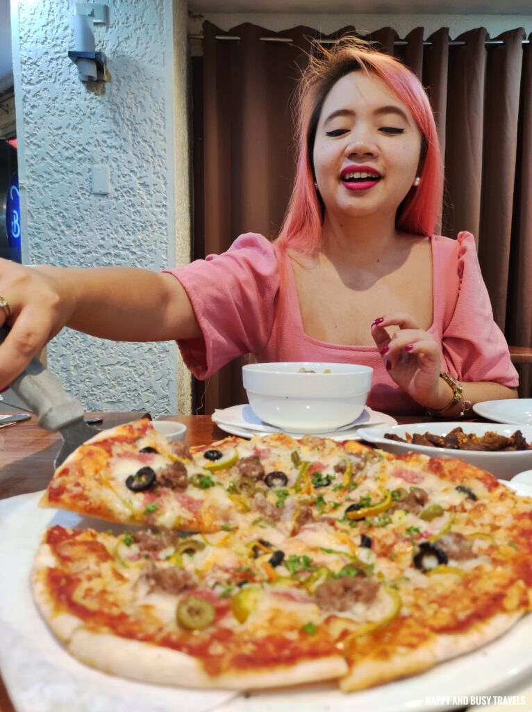 pizza Kusina Comfort Foods - Arzo Hotel Manila Where to eat in Paco Manila Filipino Food - Happy and Busy Travels