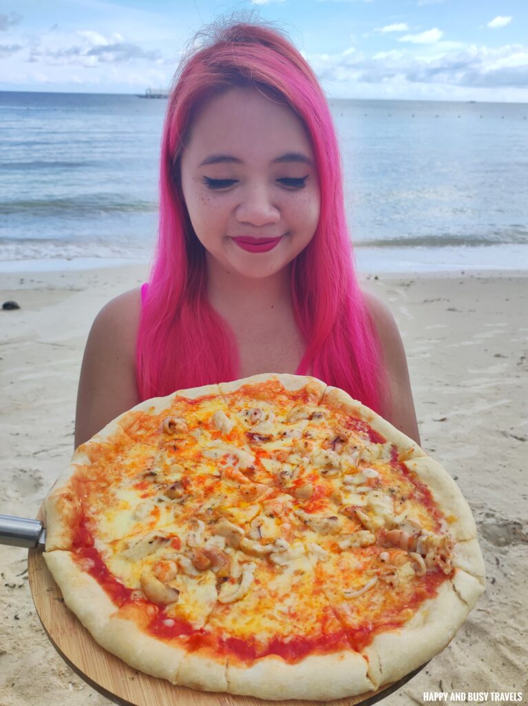 Guardini Pizza - Villa Tomasa Alona Beach Panglao Bohol - Where to stay Affordable resort hotel beachfront where to eat - Happy and Busy Travels to Bohol