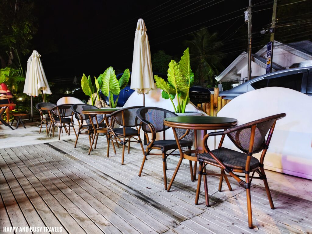 more seating Bassa Bar and Villa - Where to eat in panglao bohol restaurant - Happy and Busy Travels
