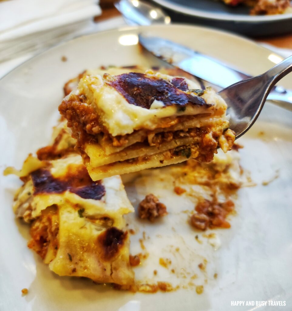 lasagna Hello Cafe - Where to eat in Tagaytay Coffee Restaurant - Happy and Busy Travels