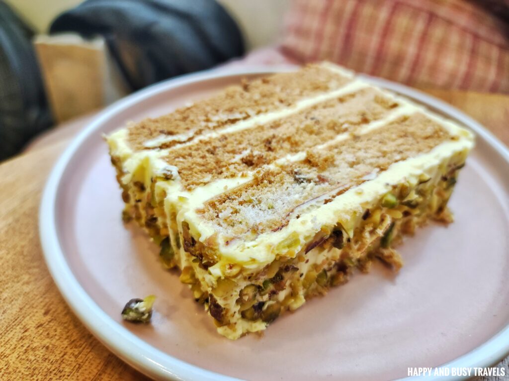 Pistacho Sansrival Hello Cafe - Where to eat in Tagaytay Coffee Restaurant - Happy and Busy Travels