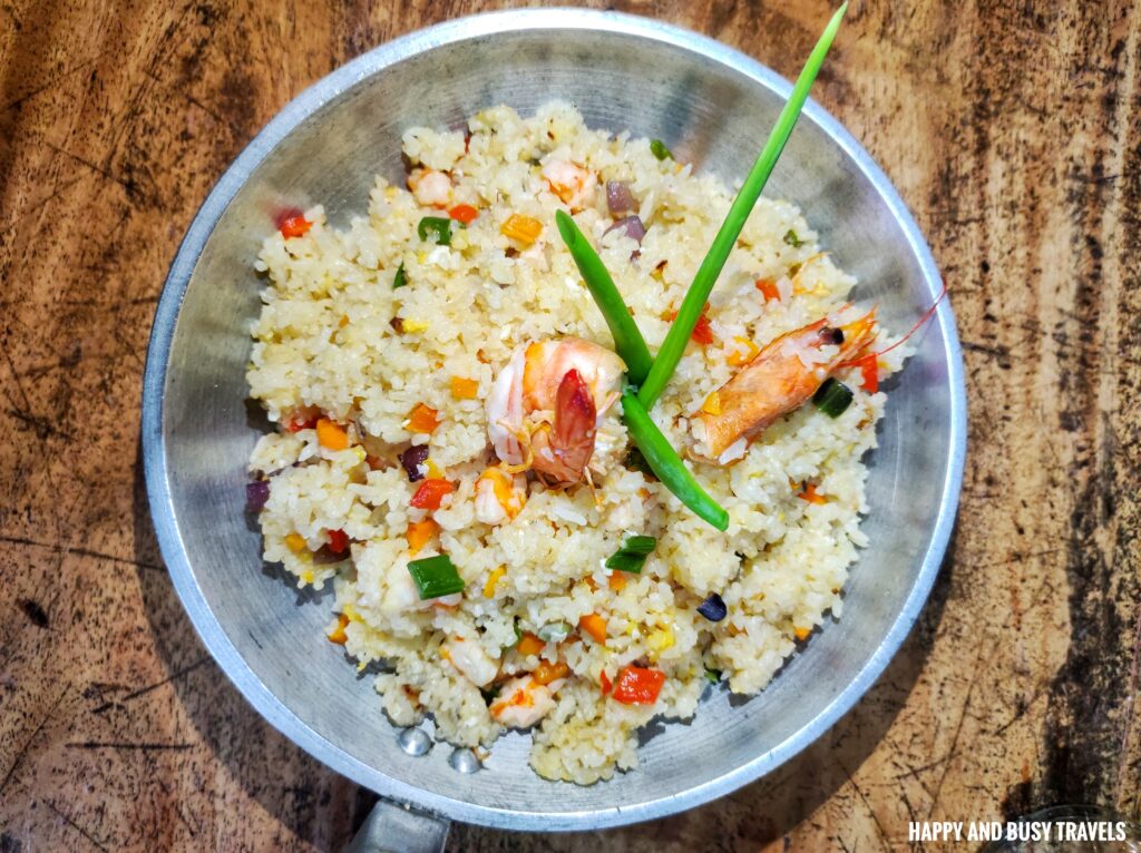 Seafood Fried Rice Ka Rey Seafood Restaurant - Where to eat Tagaytay party tray - Happy and Busy Travels