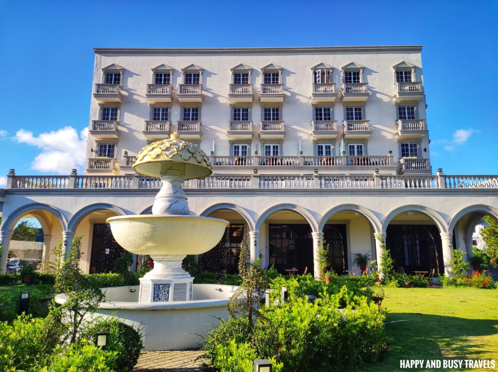 fountain features and amenities Via Appia - Where to stay in Tagaytay Affordable hotel resort - Happy and Busy Travels