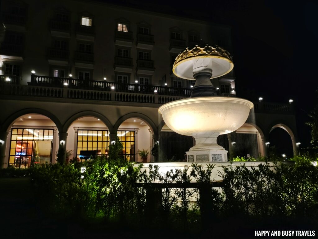 fountain features and amenities Via Appia - Where to stay in Tagaytay Affordable hotel resort - Happy and Busy Travels