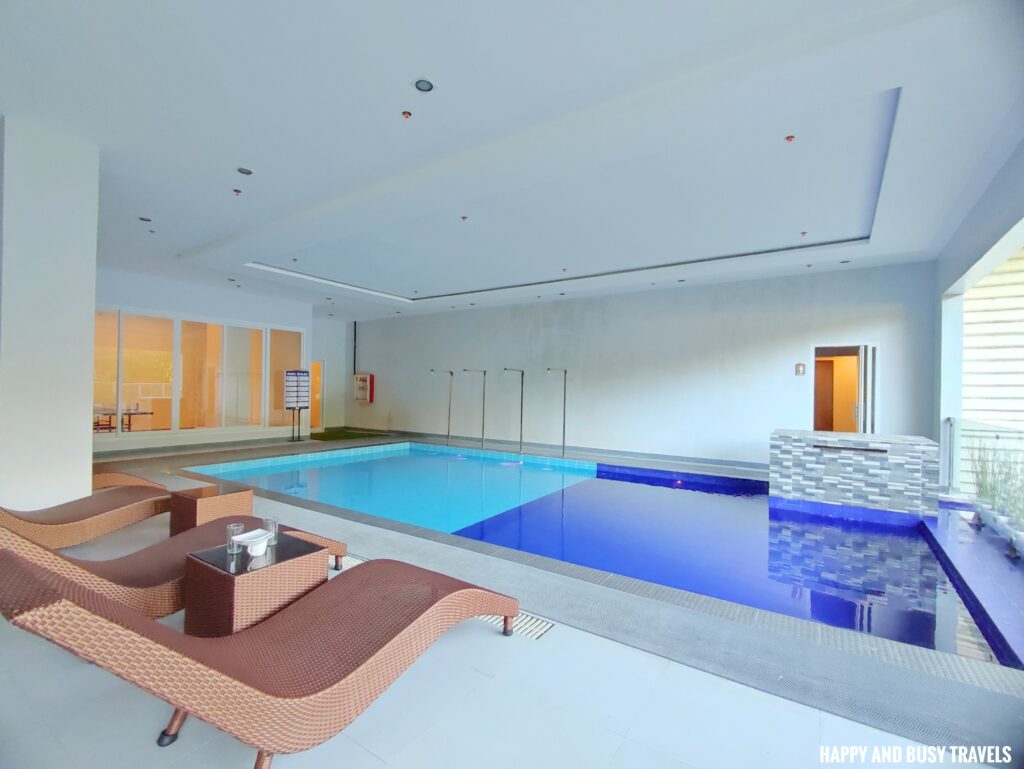 swimming pool features and amenities Via Appia - Where to stay in Tagaytay Affordable hotel resort - Happy and Busy Travels