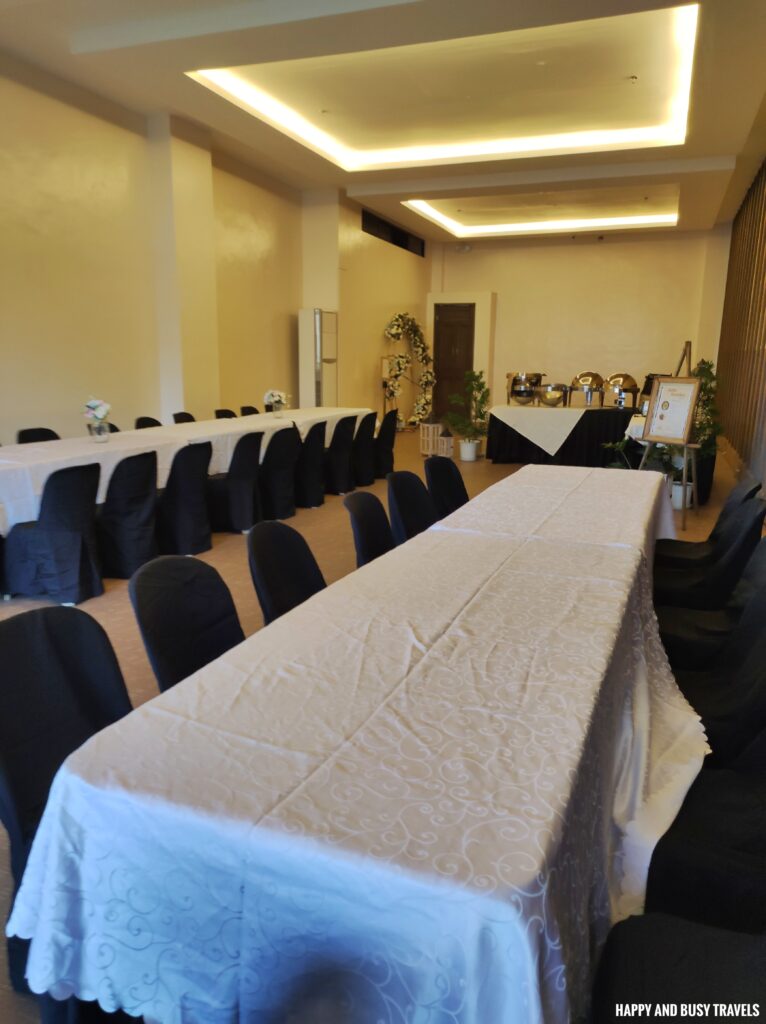 function rooms features and amenities Via Appia - Where to stay in Tagaytay Affordable hotel resort - Happy and Busy Travels