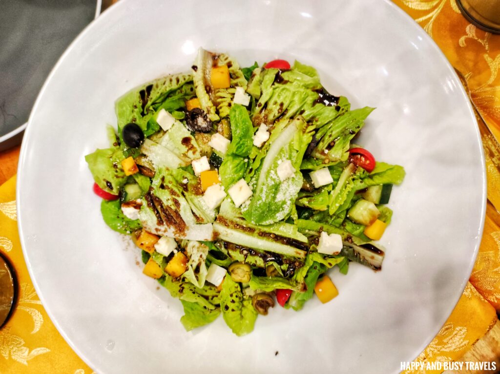 Greek Salad Domus Restaurant and Events by chef Christopher Tamayo - Where to eat in Amadeo Silang Tagaytay - Happy and Busy Travels