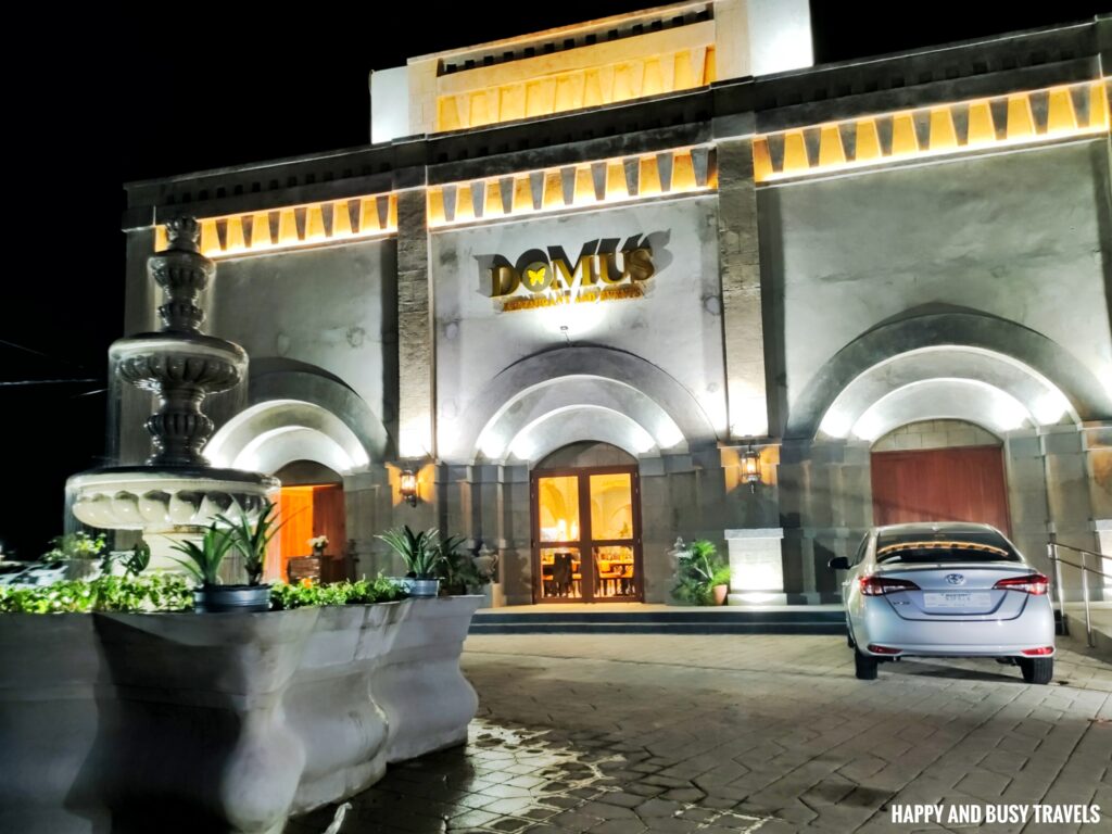 Domus Restaurant and Events by chef Christopher Tamayo - Where to eat in Amadeo Silang Tagaytay - Happy and Busy Travels