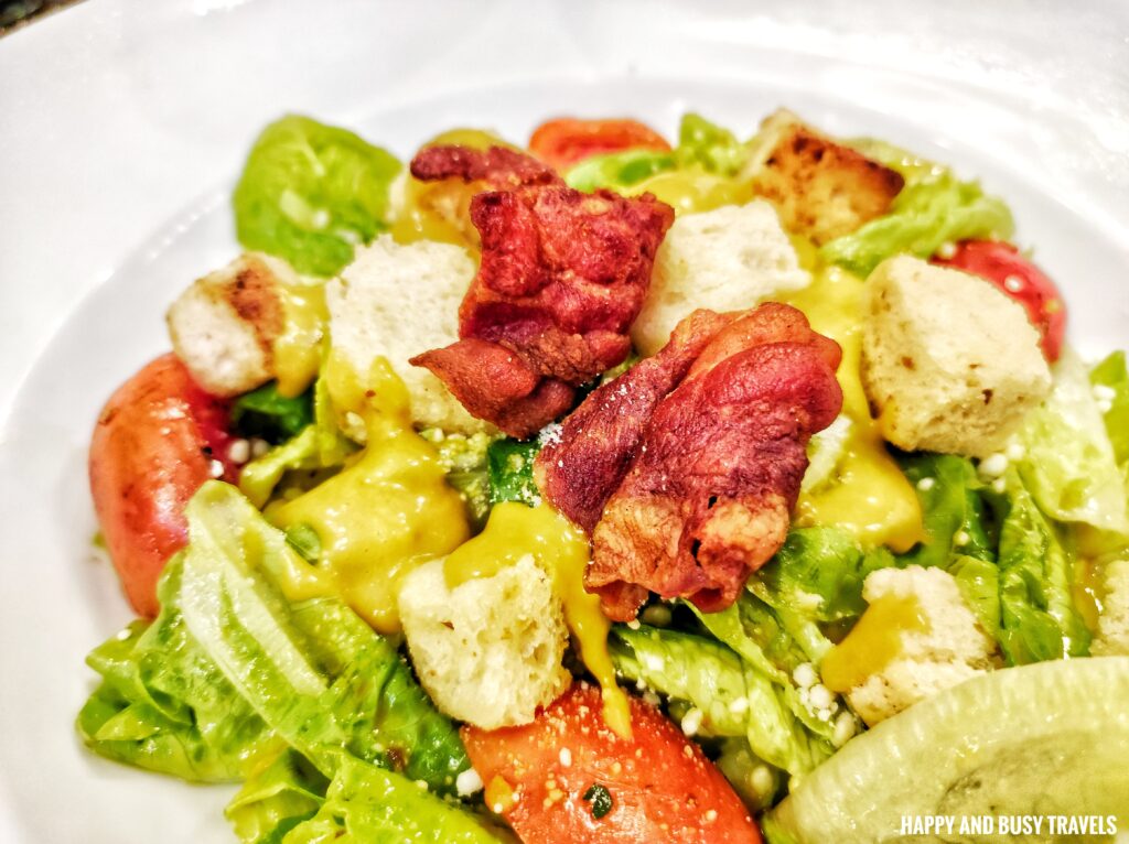 Ceasar salad Domus Restaurant and Events by chef Christopher Tamayo - Where to eat in Amadeo Silang Tagaytay - Happy and Busy Travels