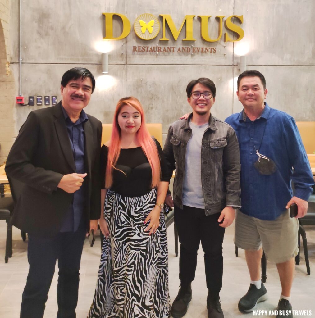 j tiong steve tamayo alvin hawak Domus Restaurant and Events by chef Christopher Tamayo - Where to eat in Amadeo Silang Tagaytay - Happy and Busy Travels