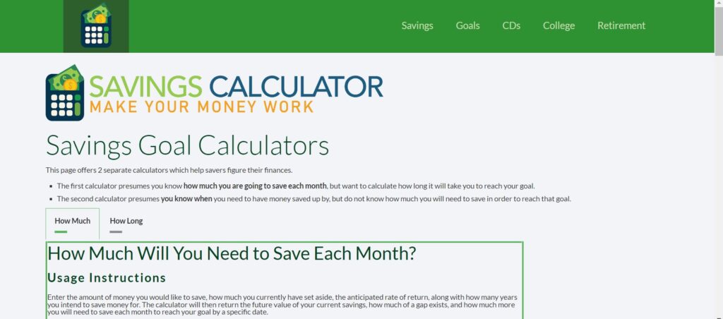 Saving for My Next Travel Vacation - Savings Calculator - Happy and Busy Travels