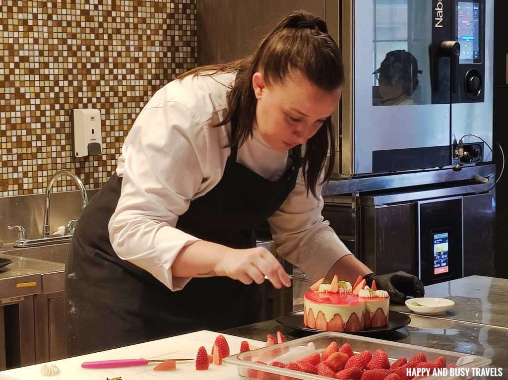 Baking from the Heart by Chef Laetitia Moreau Pastry Demo and Tasting - Valentines Day Cake Enderun Extension Collage École Ducasse Manila - Happy and Busy Travels