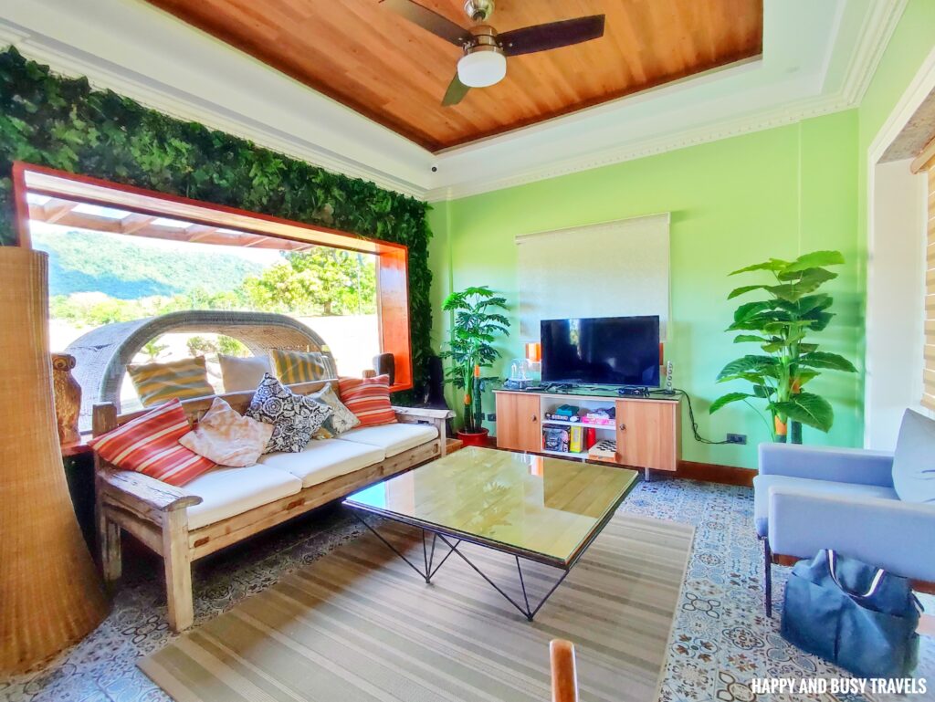 living room La Casa Tagaytay Highlands - Airbnb house for rent where to stay - Happy and Busy Travels