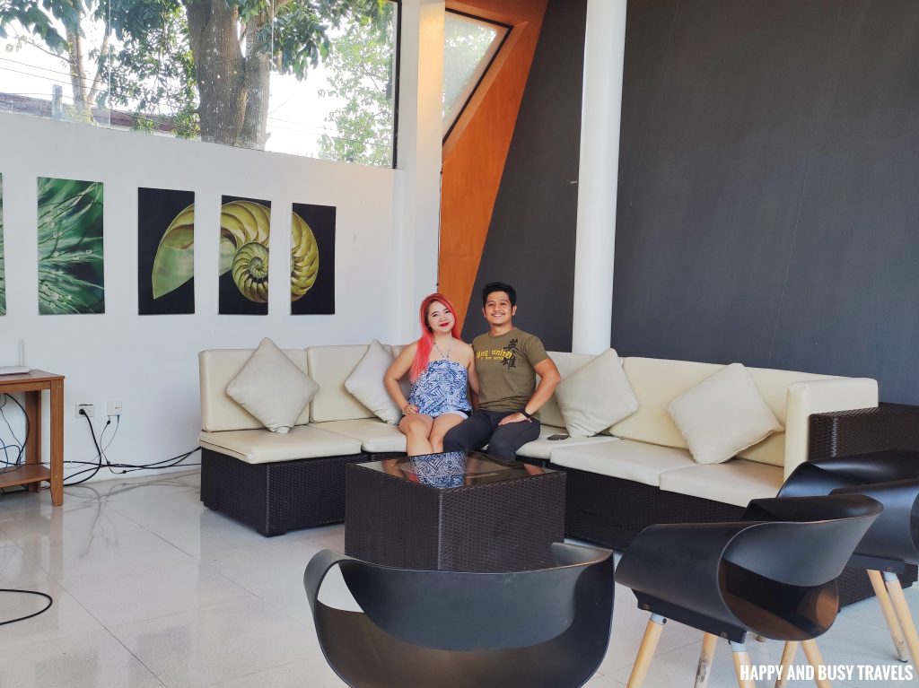 Leaf Residences 8 - kitchen refrigerator water dispenser microwave - Tagaytay staycation house private villa swimming pool for rent airbnb where to stay - Happy and Busy Travels