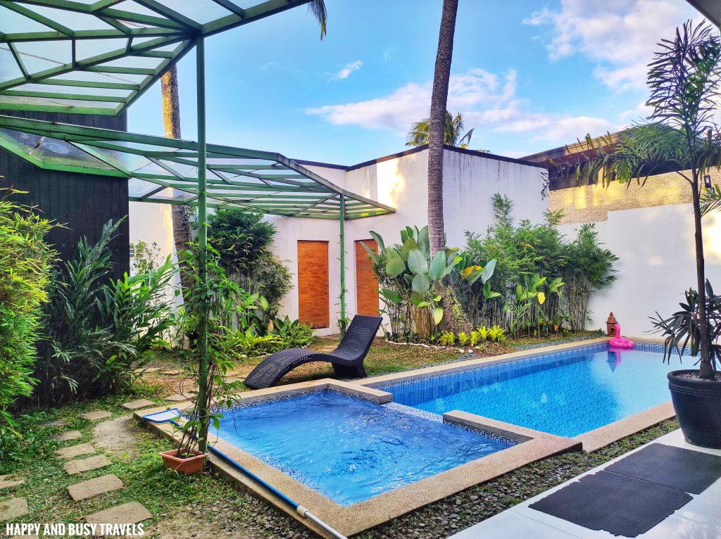 Leaf Residences 8 - kitchen refrigerator water dispenser microwave - Tagaytay staycation house private villa swimming pool for rent airbnb where to stay - Happy and Busy Travels