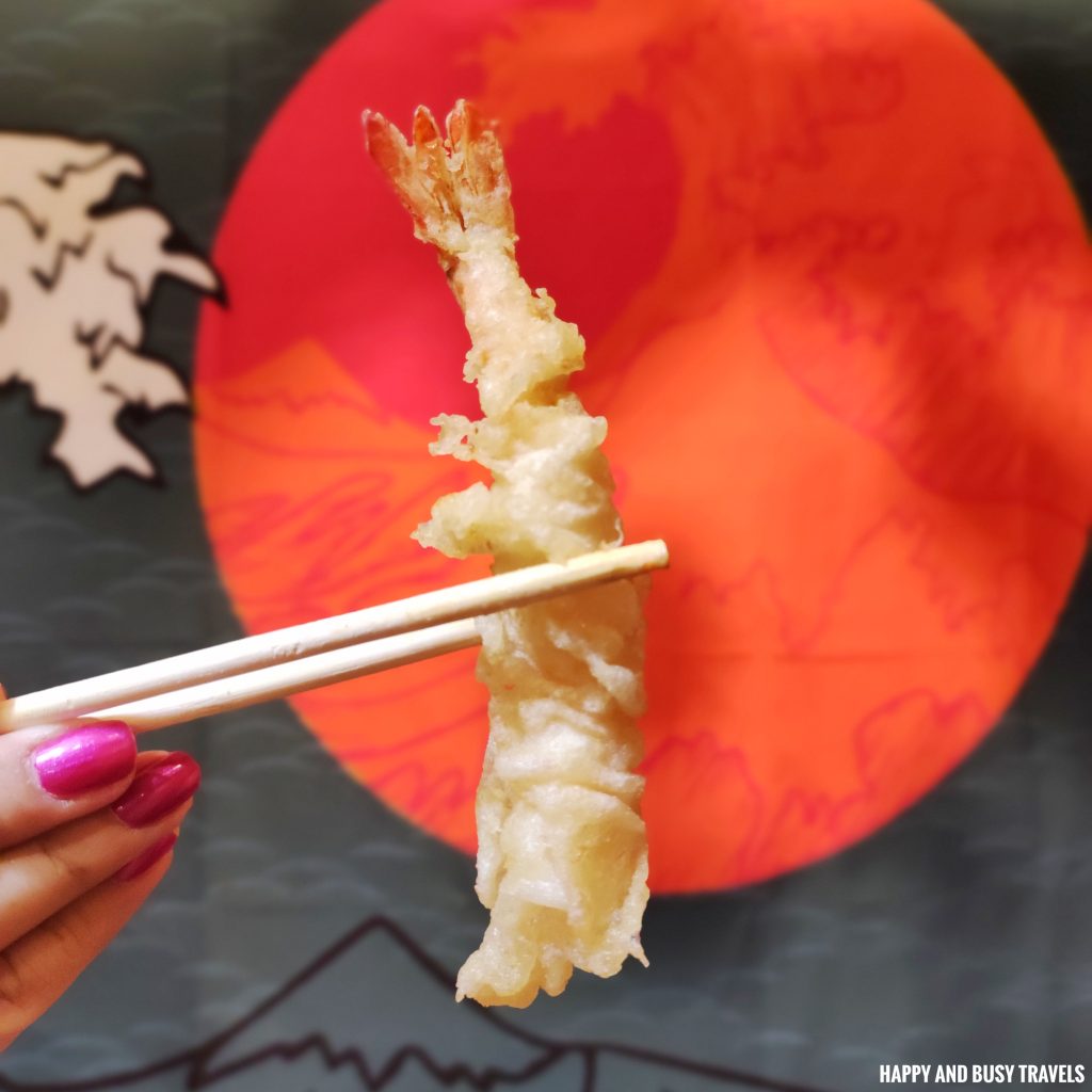 shrimp ebi tempura Shinpuru Japanese Restaurant - Imus Cavite Where to eat affordable buffet - Happy and Busy Travels