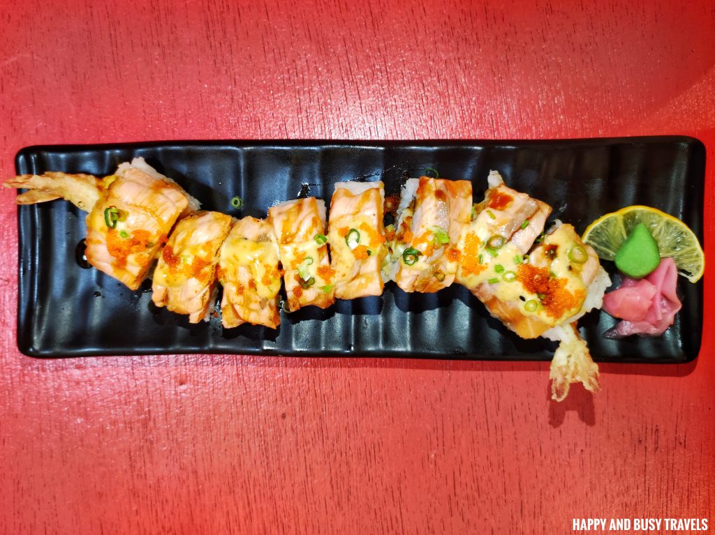 Ebi Salmon Roll maki Shinpuru Japanese Restaurant - Imus Cavite Where to eat affordable buffet - Happy and Busy Travels