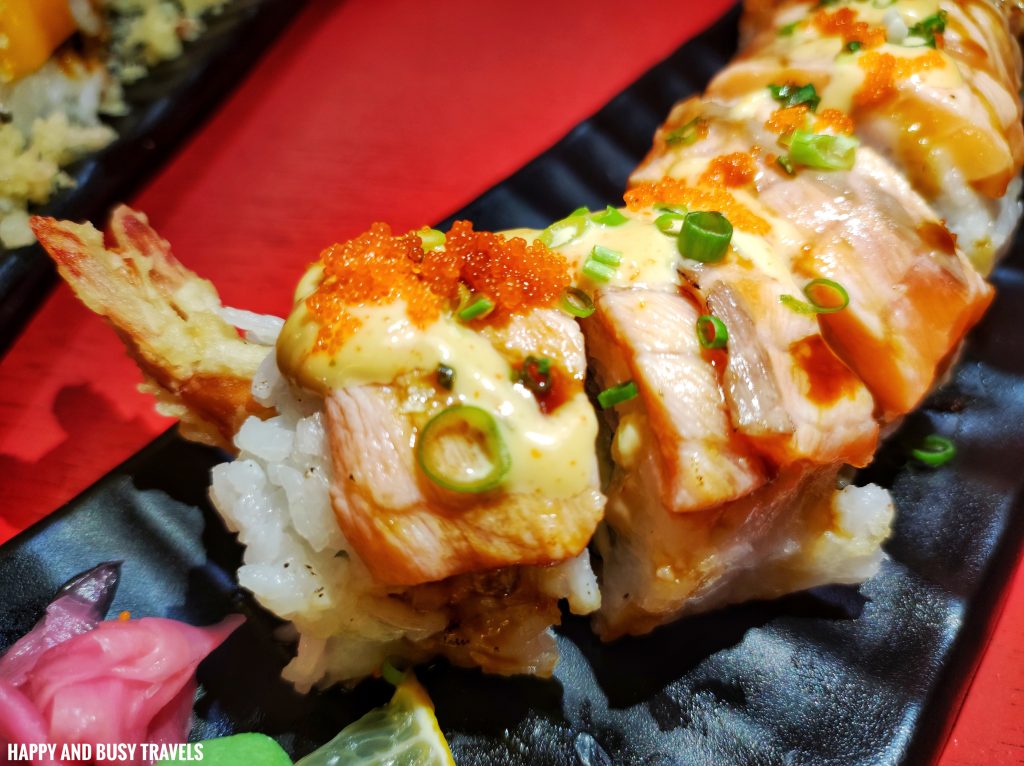 ebi salmon maki roll Shinpuru Japanese Restaurant - Imus Cavite Where to eat affordable buffet - Happy and Busy Travels