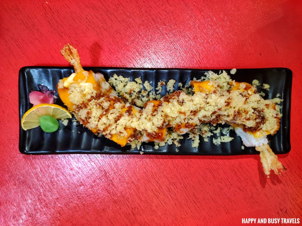 Dragon maki roll Shinpuru Japanese Restaurant - Imus Cavite Where to eat affordable buffet - Happy and Busy Travels