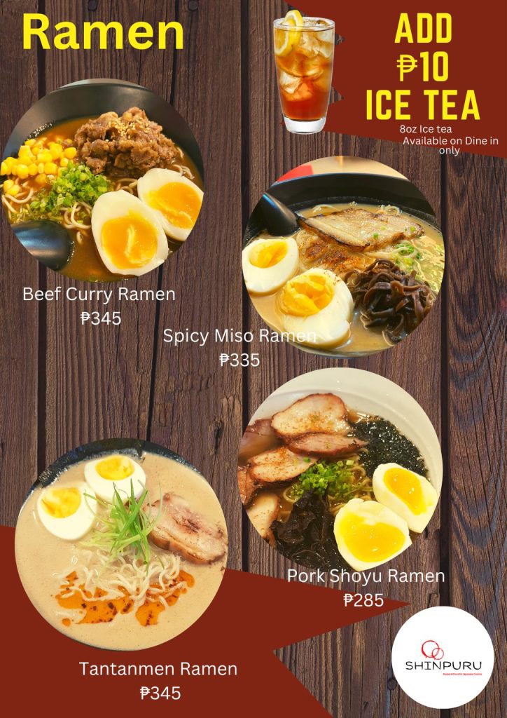 menu Shinpuru Japanese Restaurant - Imus Cavite Where to eat affordable buffet - Happy and Busy Travels