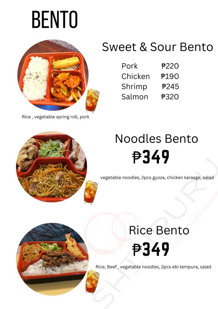 menu Shinpuru Japanese Restaurant - Imus Cavite Where to eat affordable buffet - Happy and Busy Travels