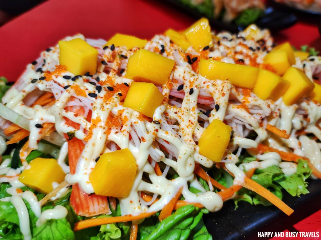 Kani salad Shinpuru Japanese Restaurant - Imus Cavite Where to eat affordable buffet - Happy and Busy Travels