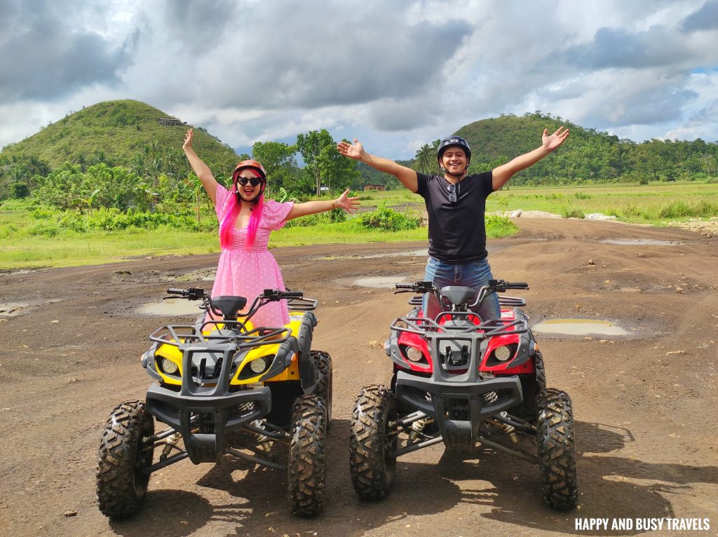 What to do in Bohol Chocolate Hills ATV Ride 
Bohol Travel Guide 5 days itinerary 100 - Where to go Philippines - Happy and Busy Travels