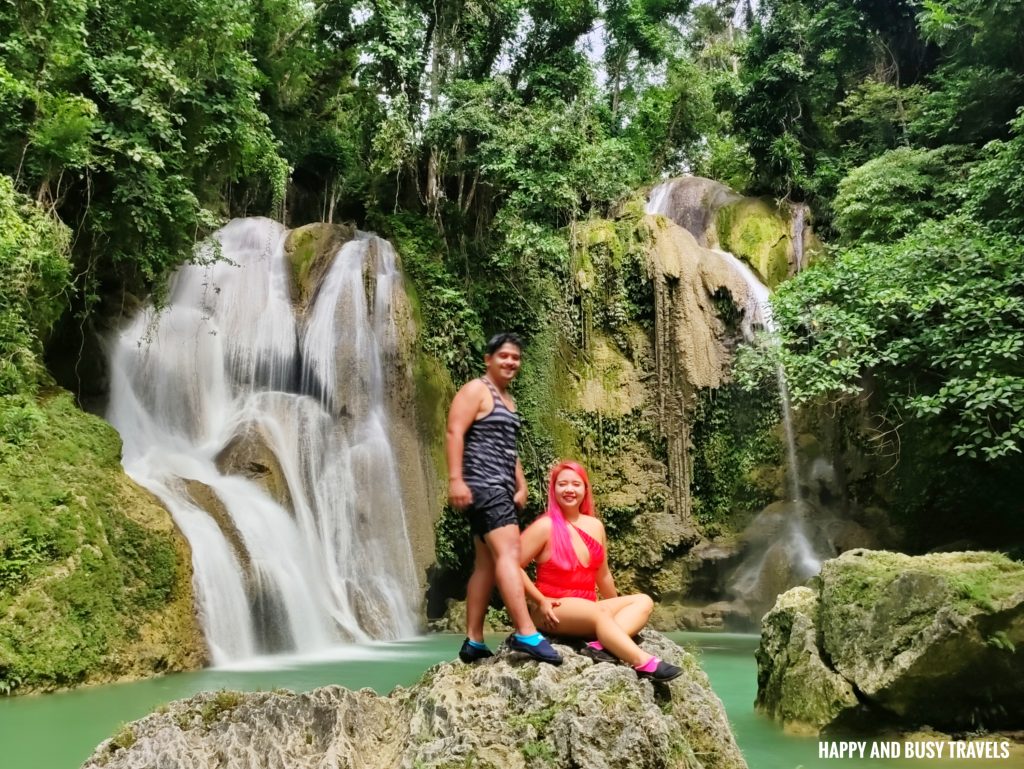 What to do in Bohol Travel Guide 5 days itinerary 30 - dimiao twin falls pahangog - Where to go Philippines - Happy and Busy Travels