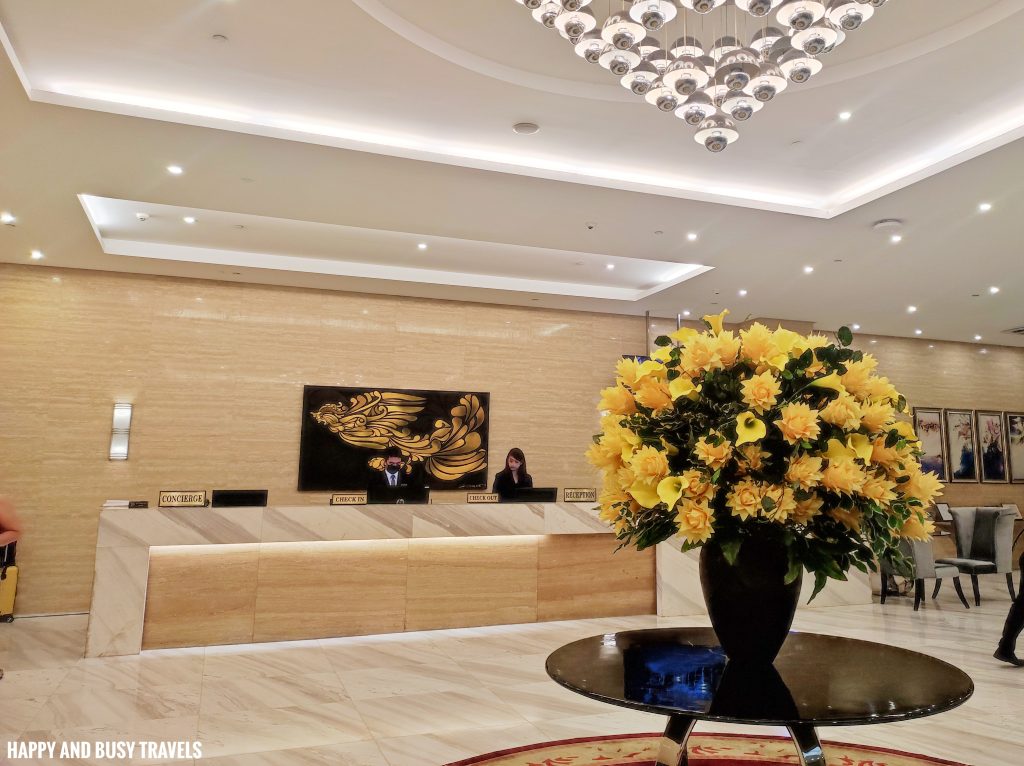 reception Golden Phoenix Hotel - Where to stay near MOA Mall of asia Pasay - Happy and Busy Travels