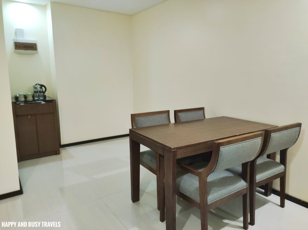 dining area Golden Phoenix Hotel - Where to stay near MOA Mall of asia Pasay - Happy and Busy Travels
