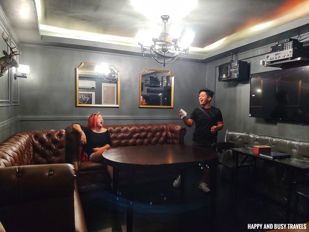 The Godfather themed room High Pitch Music Lounge KTV Karaoke videoke bar - Where to eat have fun imus cavite - Happy and Busy Travels