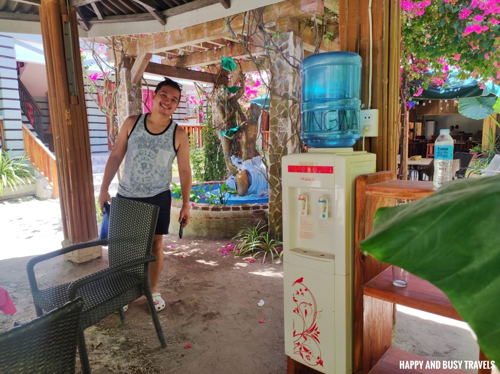 free water Nigi Nigi Too - Boracay affordable Beachfront hotel resort station 2 - Happy and Busy Travels