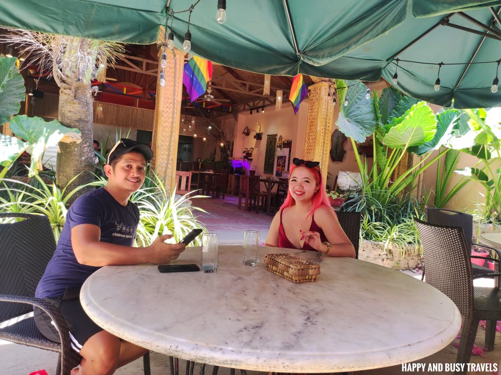 rainbow cafe Nigi Nigi Too - Boracay affordable Beachfront hotel resort station 2 - Happy and Busy Travels