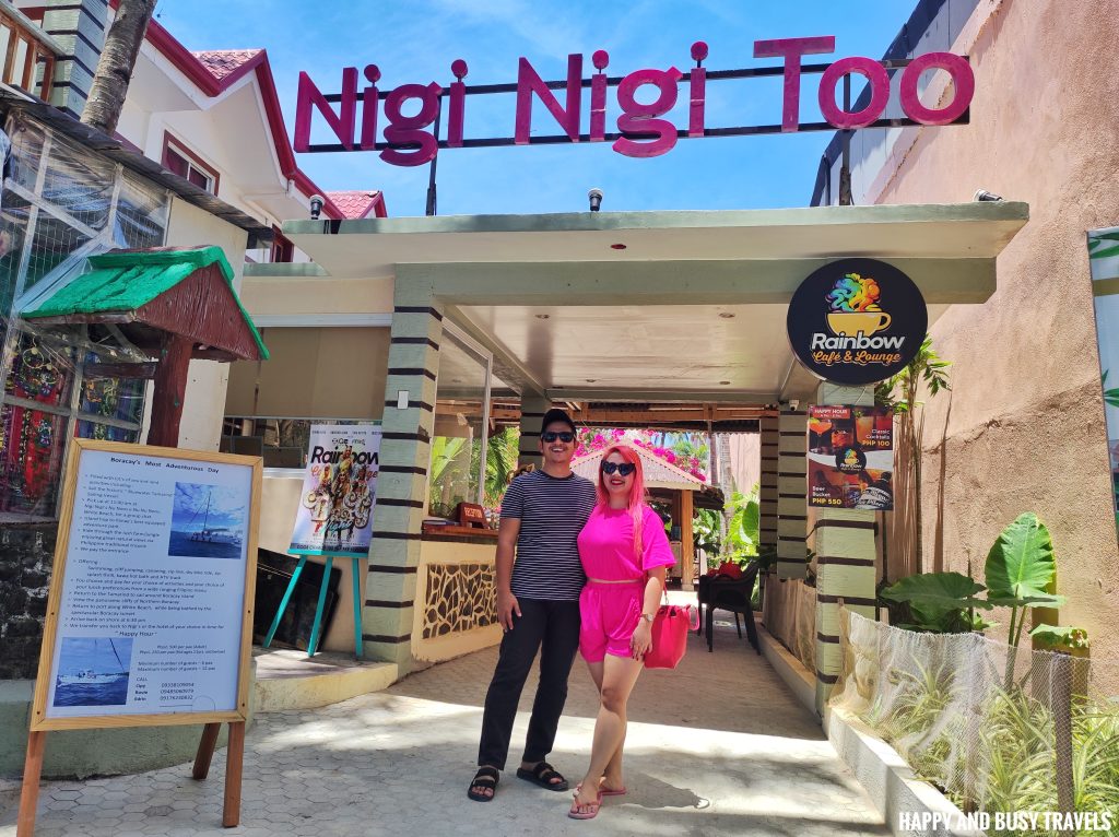 Nigi Nigi Too - Boracay affordable Beachfront hotel resort station 2 - Happy and Busy Travels