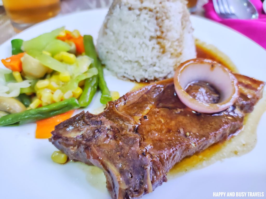 pork steak horizon cafe st ignatius of loyola 2GO Travel to Boracay boat - Batangas Caticlan route - Happy and Busy Travels