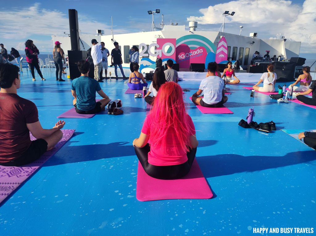 2GOkada creators cruise experience 2023 21 - yoga chuck and joe Anina Rubio Movement in Play - 2GO Travel - Happy and Busy Travels