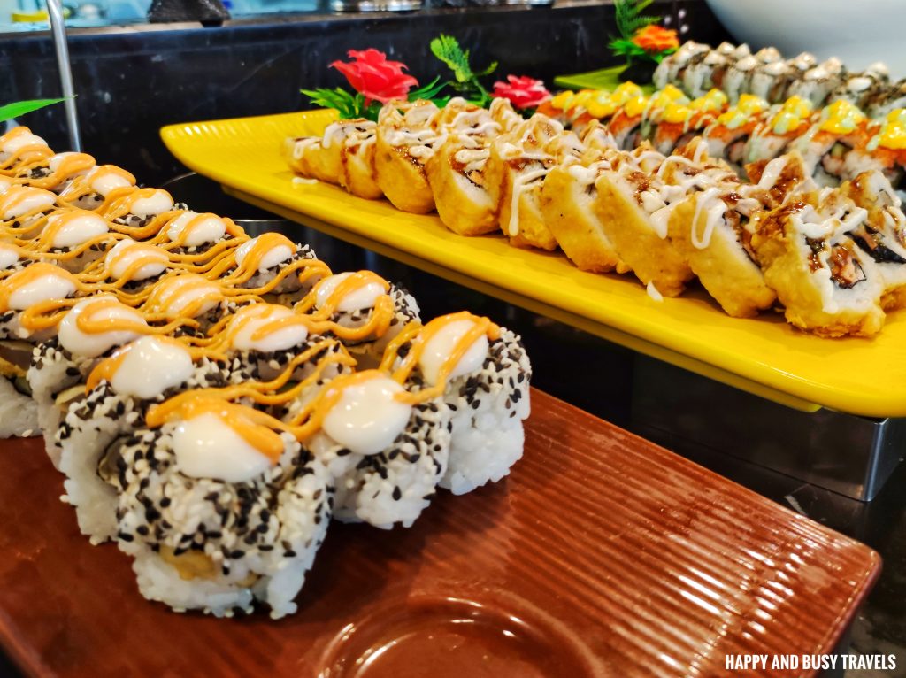 sushi Bayside Buffet - Where to eat - Lime Resort Manila - Where to stay hotel resort in manila - Happy and Busy Travels