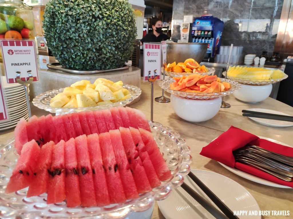 fruits Bayside Buffet - Where to eat - Lime Resort Manila - Where to stay hotel resort in manila - Happy and Busy Travels