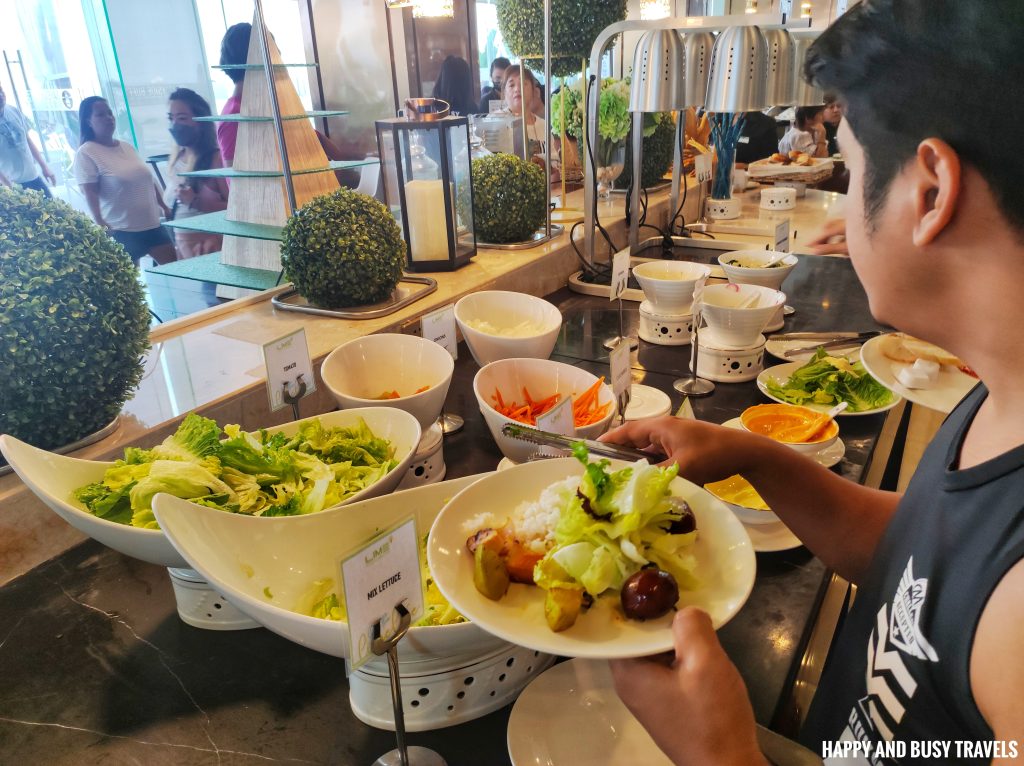 buffet breakfast Lime Resort Manila - Where to stay hotel resort in manila - Happy and Busy Travels