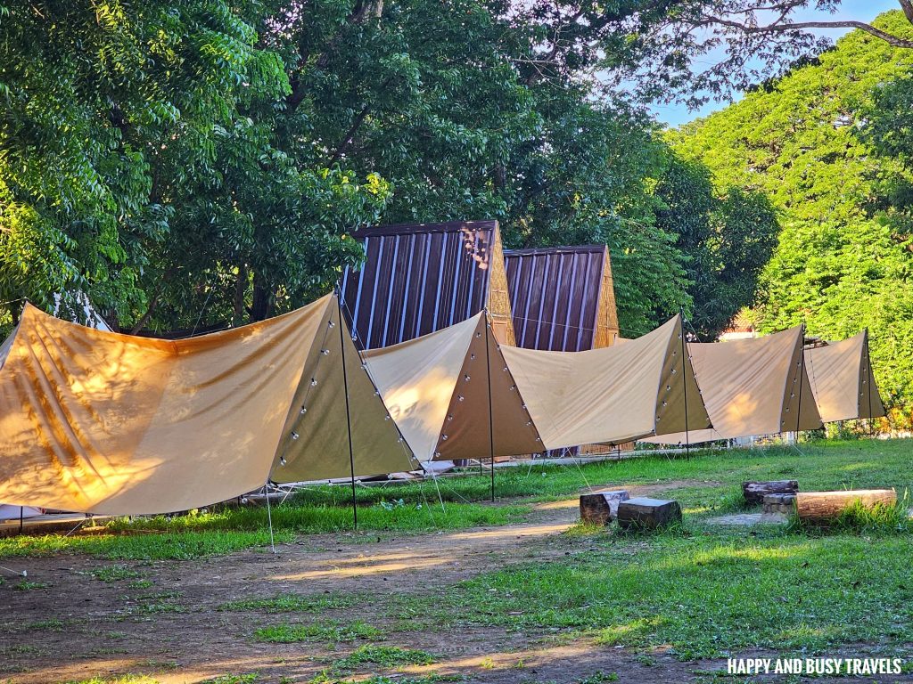 EJ Play and Campground 4 - tent Where to go stay imus cavite unwind resort farm animals nature - Happy and Busy Travels