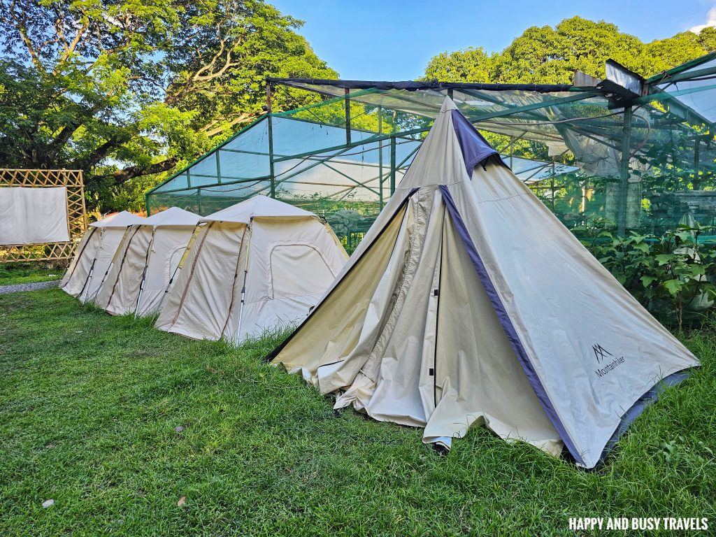 EJ Play and Campground 5 - medium and big tent Where to go stay imus cavite unwind resort farm animals nature - Happy and Busy Travels