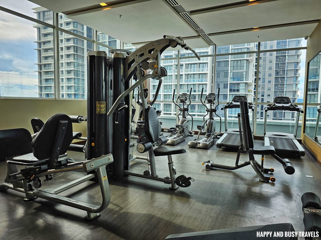 Grandis Hotels and Resorts 36 - gym features and amenities Where to stay in Kota Kinabalu Sabah Malaysia near airport mall shopping - Happy and Busy Travels