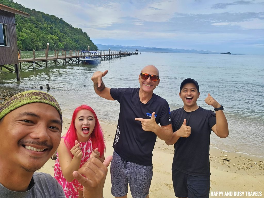 Kota Kinabalu Scuba Diving 13 - instructor kerry owner Richard Downbelow Marine and Wildlife Adventures in Borneo What to do in Gaya Island - Sabah Tourism Happy and Busy Travels