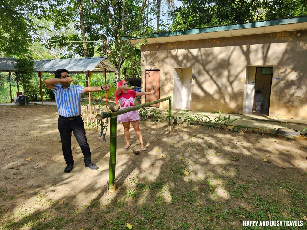 Monsopiad Heritage Village 23 - traditional games - Where to go kota kinabalu tourist spots - Happy and Busy Travels