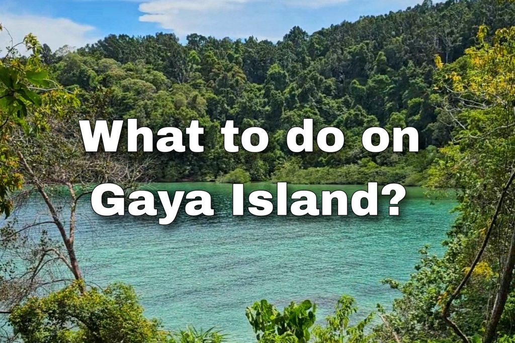 What to do on Gaya Island - Downbelow Marine and Wildlife Adventures in Borneo Kota Kinabalu - Sabah Tourism Happy and Busy Travels