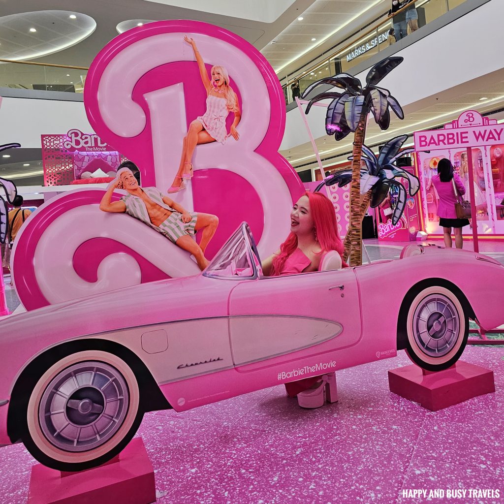 Barbie the Movie Premier Night 2 - pink car SM Mall of Asia - Happy and Busy Travels