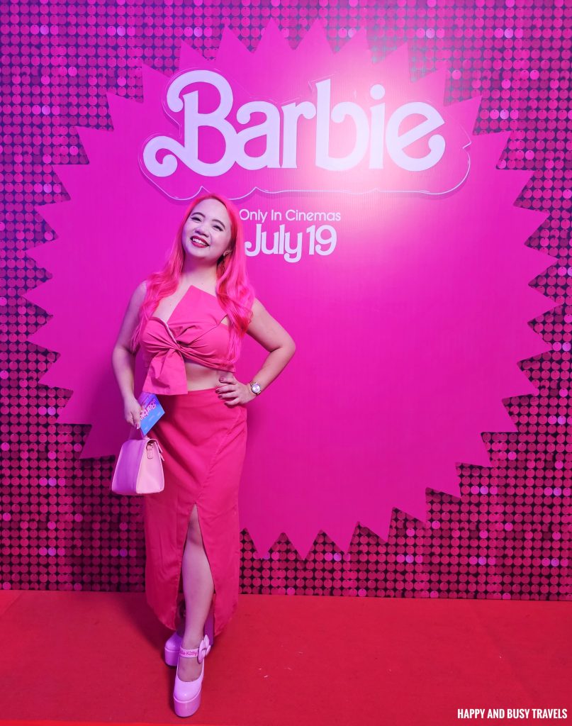 Barbie the Movie Premier Night 30 - red carpet SM Mall of Asia - Happy and Busy Travels