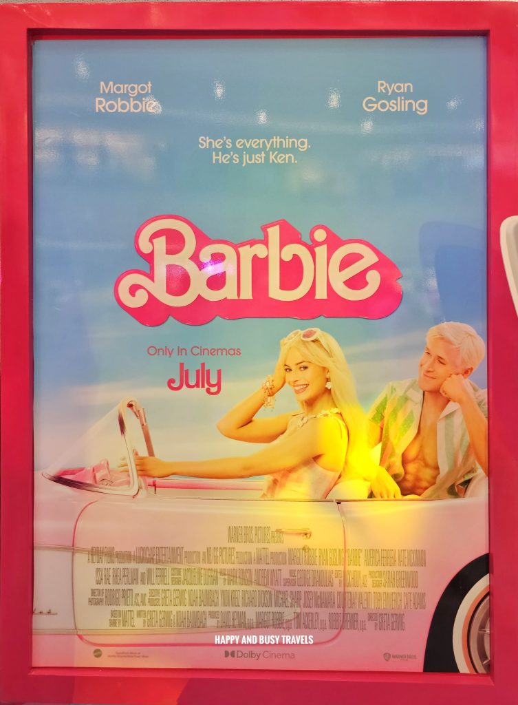 Barbie the Movie Premier Night 32 - poster SM Mall of Asia - Happy and Busy Travels
