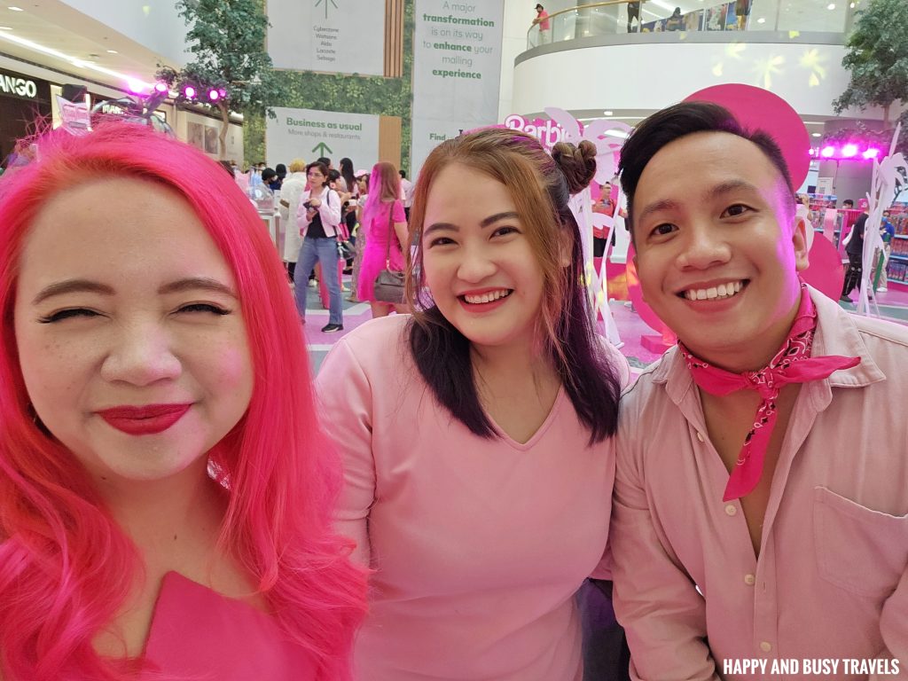 Barbie the Movie Premier Night 38 - dan leano jr nanay jecka jeckang miho watching with content creator friends SM Mall of Asia - Happy and Busy Travels