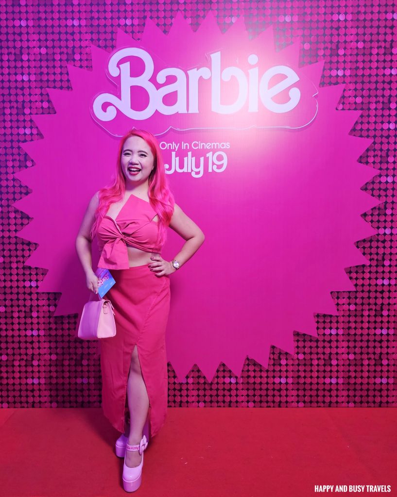 Barbie the Movie Premier Night 45 - watching with content creator friends SM Mall of Asia - Happy and Busy Travels